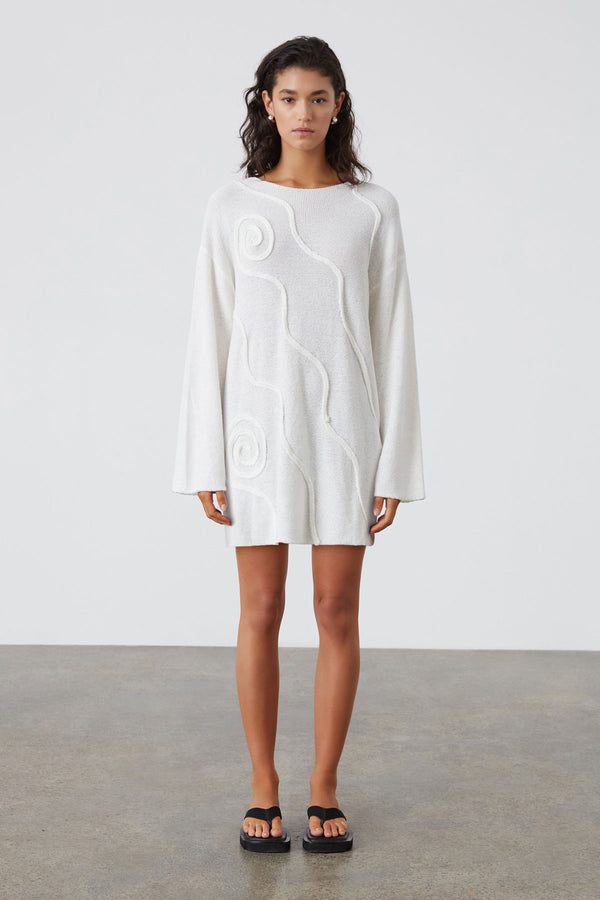 Shea Organic Cotton Swirl Tunic Dress