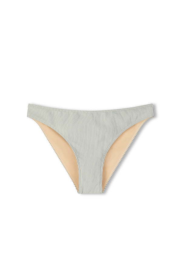 Signature Stripe Classic Brief - Coconut