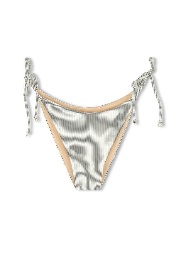 Signature Stripe Tie Brief - Coconut