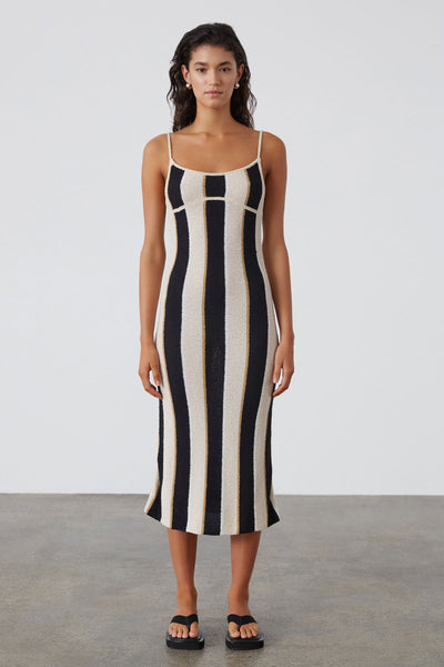 Ethnic Blend Knit Dress｜レディース
