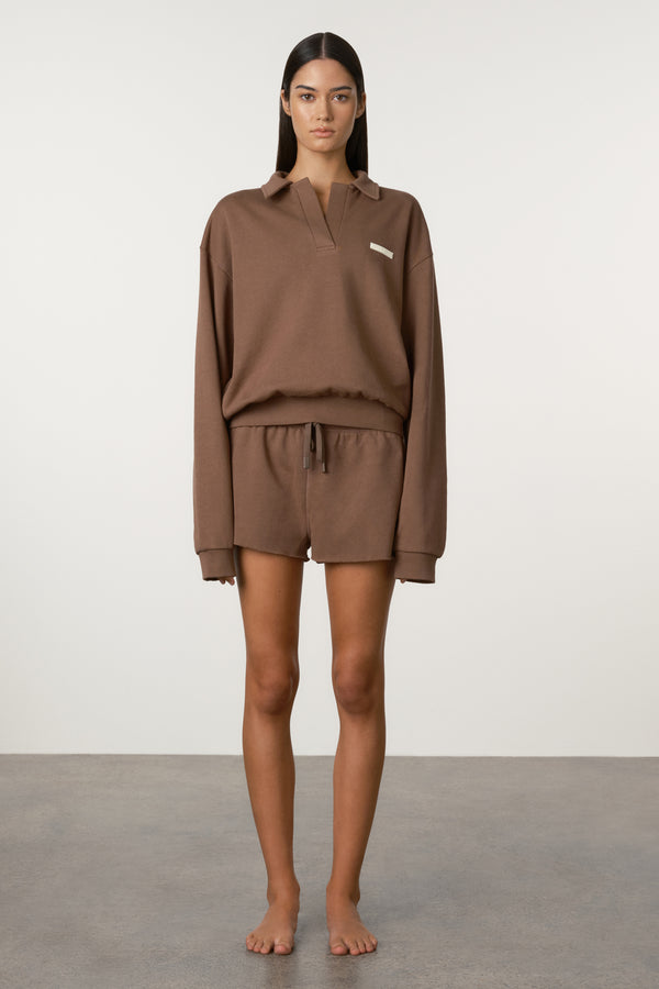 Micro Sport Short - Carob