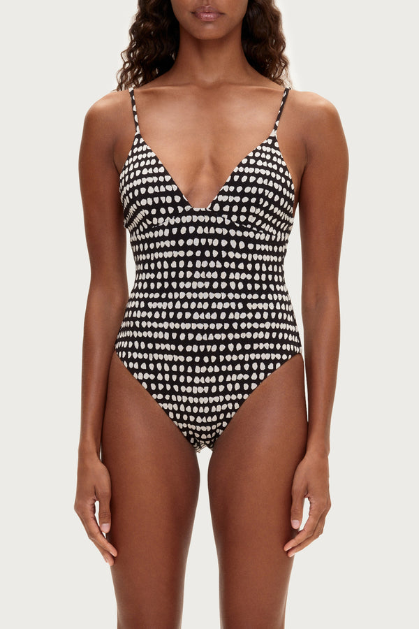 Textured One Piece - Spot