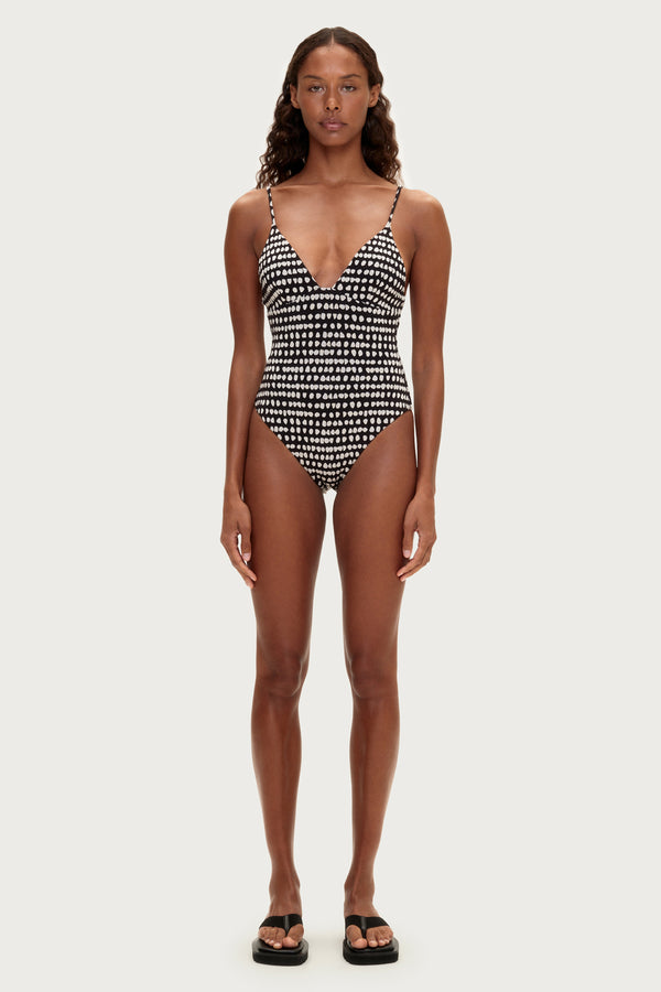 Textured One Piece - Spot