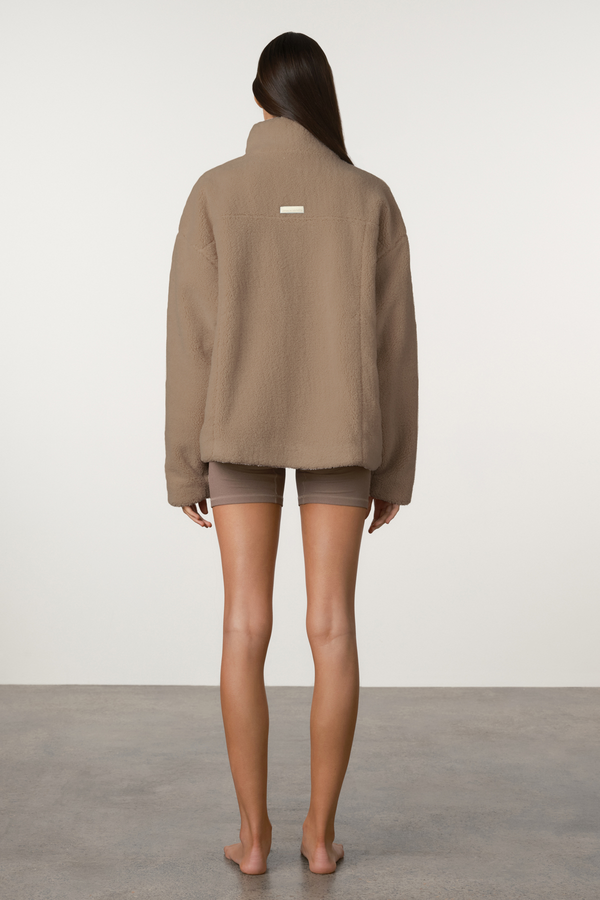 Sherpa Jacket - Taupe