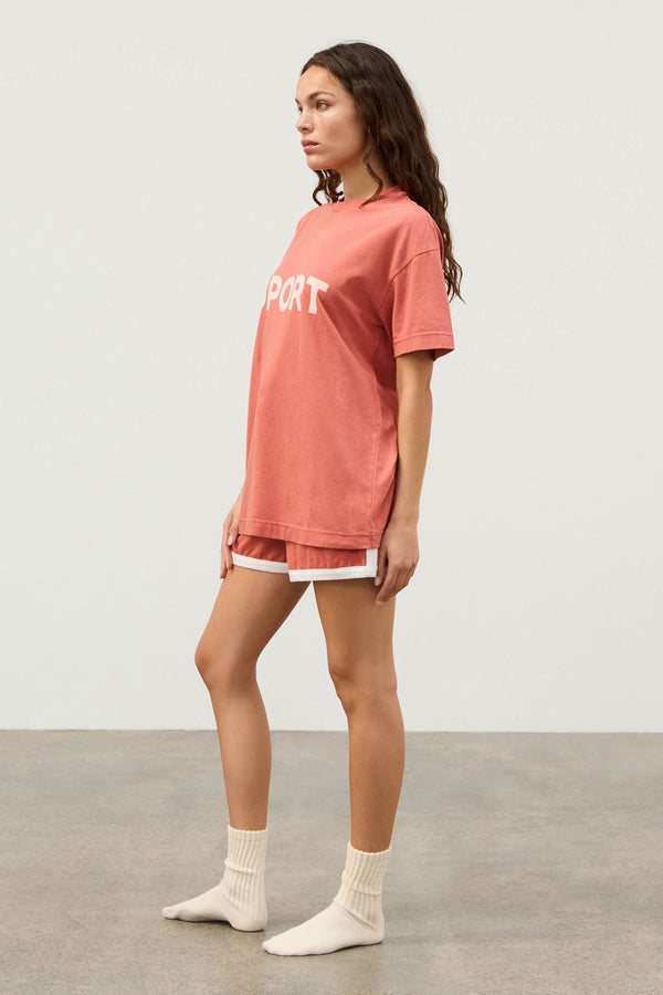 Organic Cotton Blend Sport Tee - Banksia