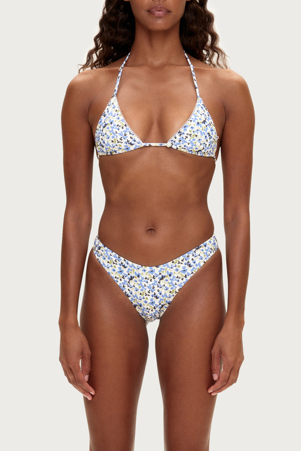 Curve Brief - Blue Floral