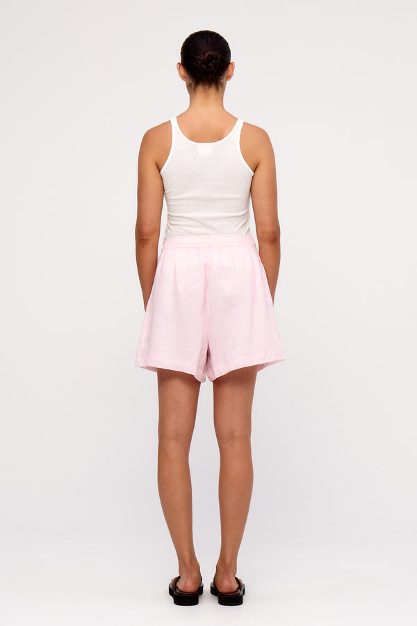 Ramie Short - Soft Pink