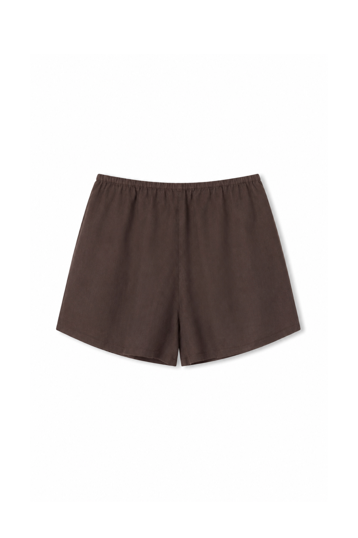 Signature Cotton Short - Smoky Brown