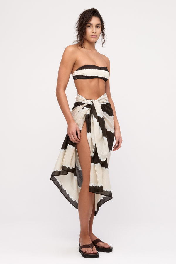 Sarong - Tie Dye Stripe