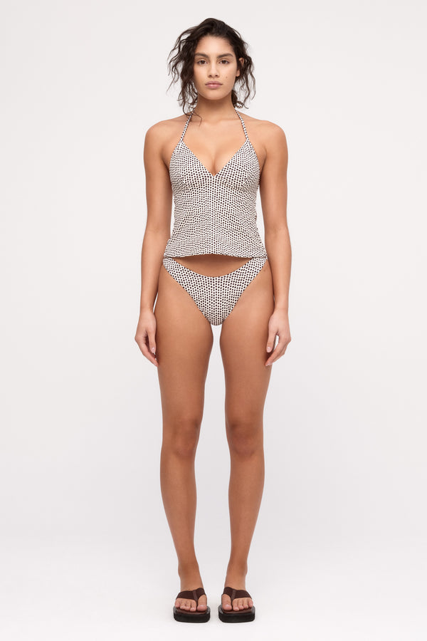 Halter Tank Top - Natural Spot