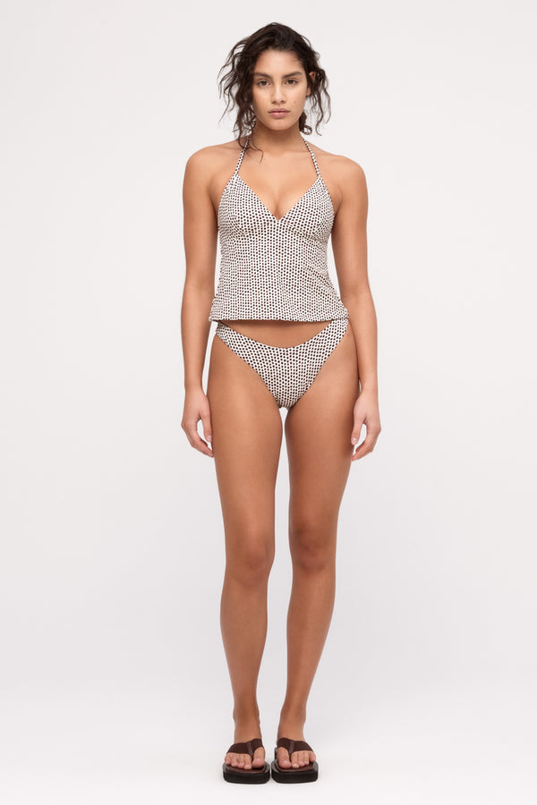 Halter Tank Top - Natural Spot