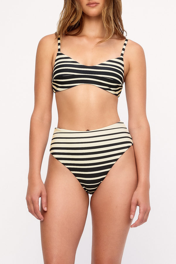 Bralette Top - Ombre Stripe