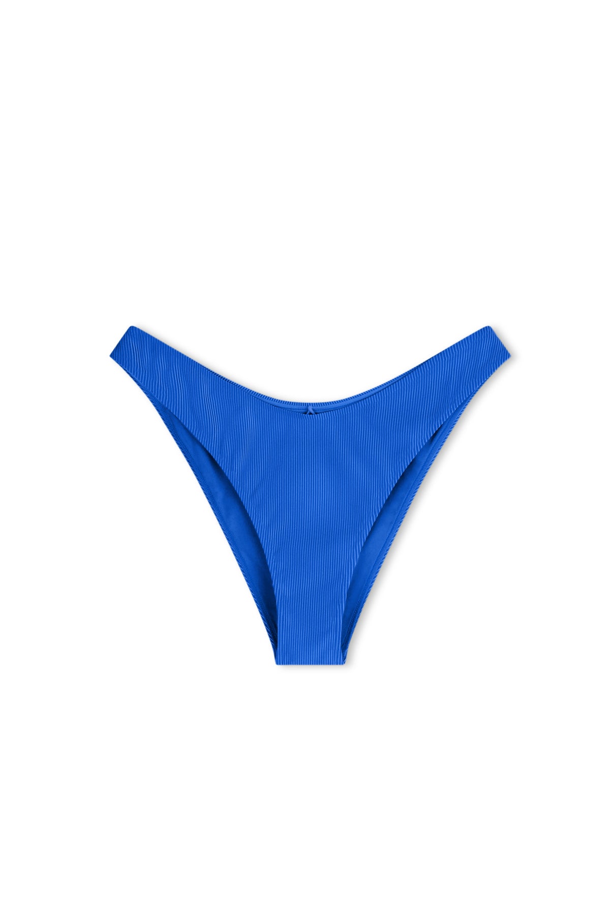Signature Stripe Curve Brief - Pacific Blue