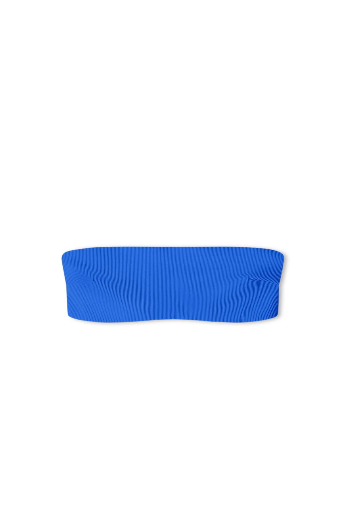 Signature Stripe Bandeau Top - Pacific Blue