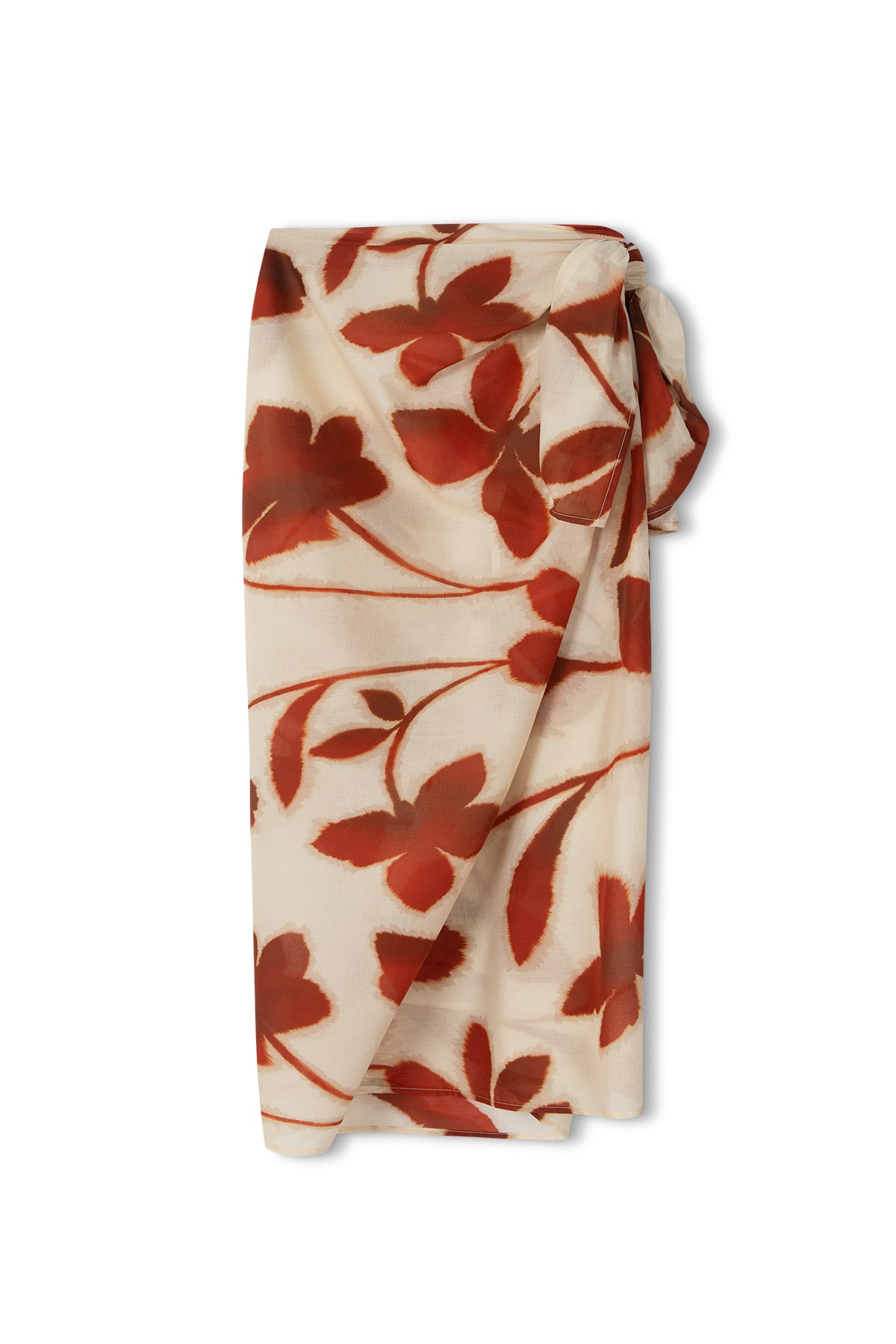 Cotton Sarong - Ruby Floral