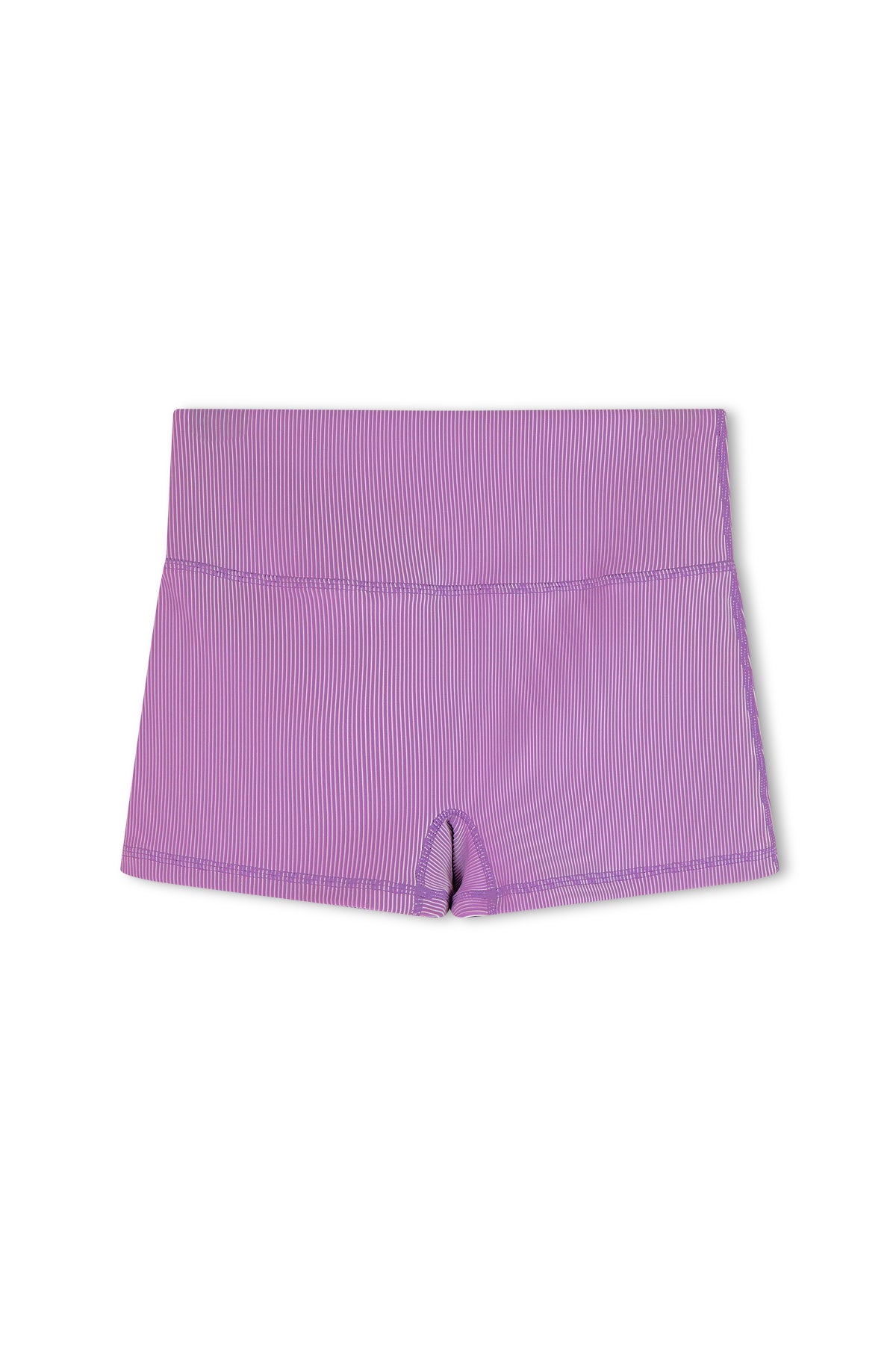 Mini Stripe Boy Short - Lilac