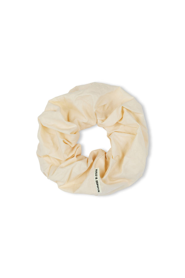 Large Cotton Scrunchie - Husk
