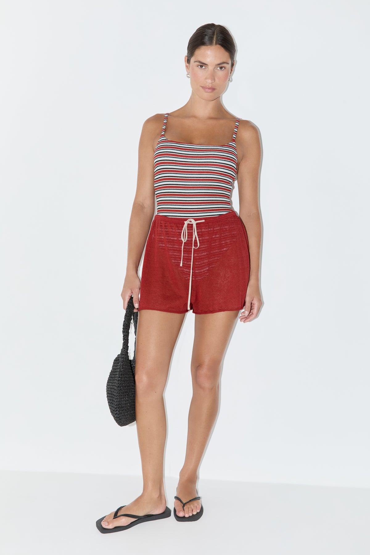 Knit Short - Red