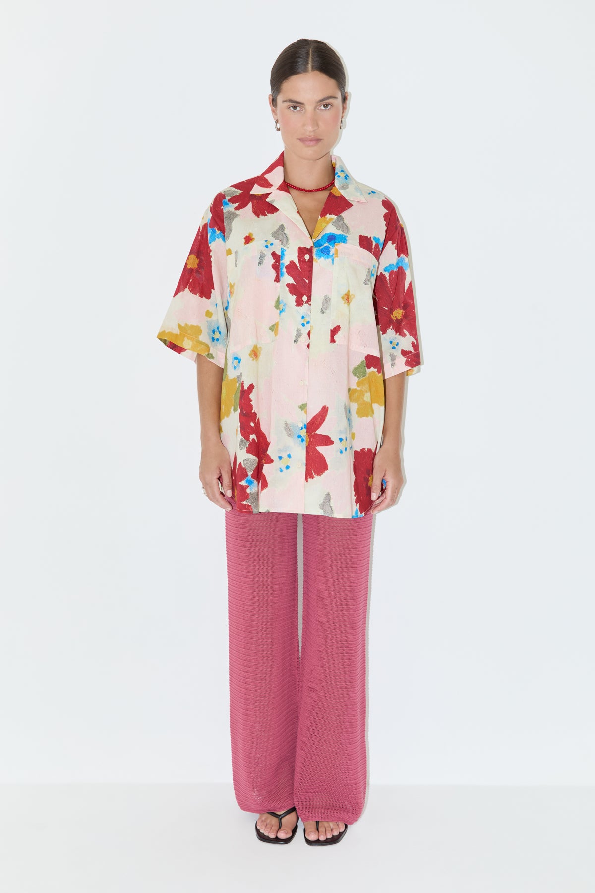 Cotton Shirt - Floral