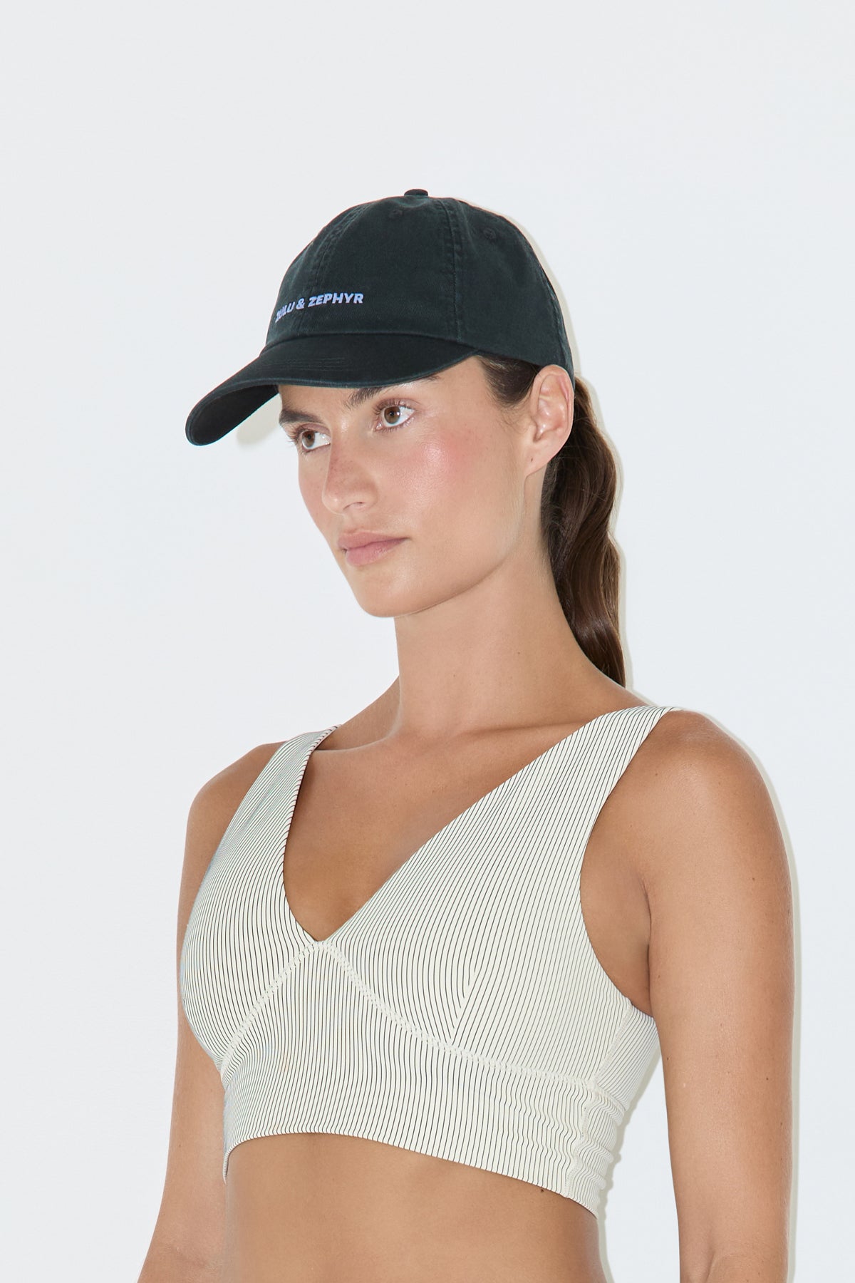 Zulu & Zephyr Canvas Cap - Blue Black