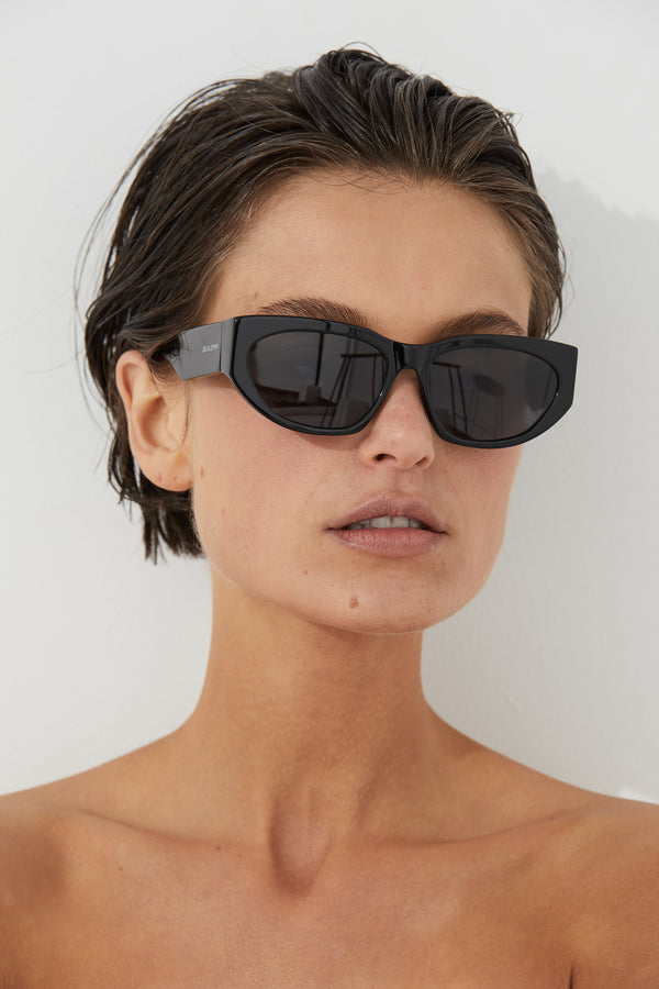 Leo Sunglasses | Black Aviator Sunglasses | Polarized | Kraywoods