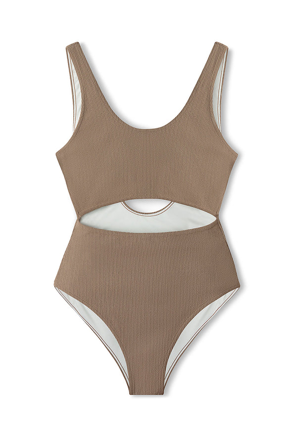 Cocoa Crinkle One Piece
