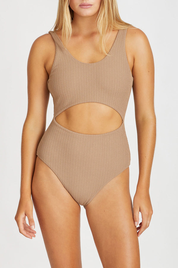 Cocoa Crinkle One Piece